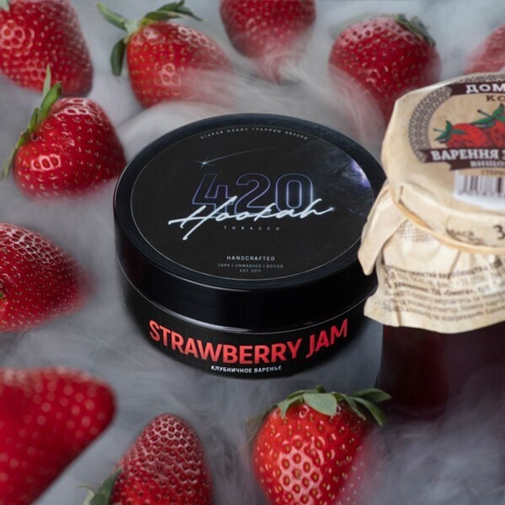 420 Dark Line - Strawberry Jam (100g)