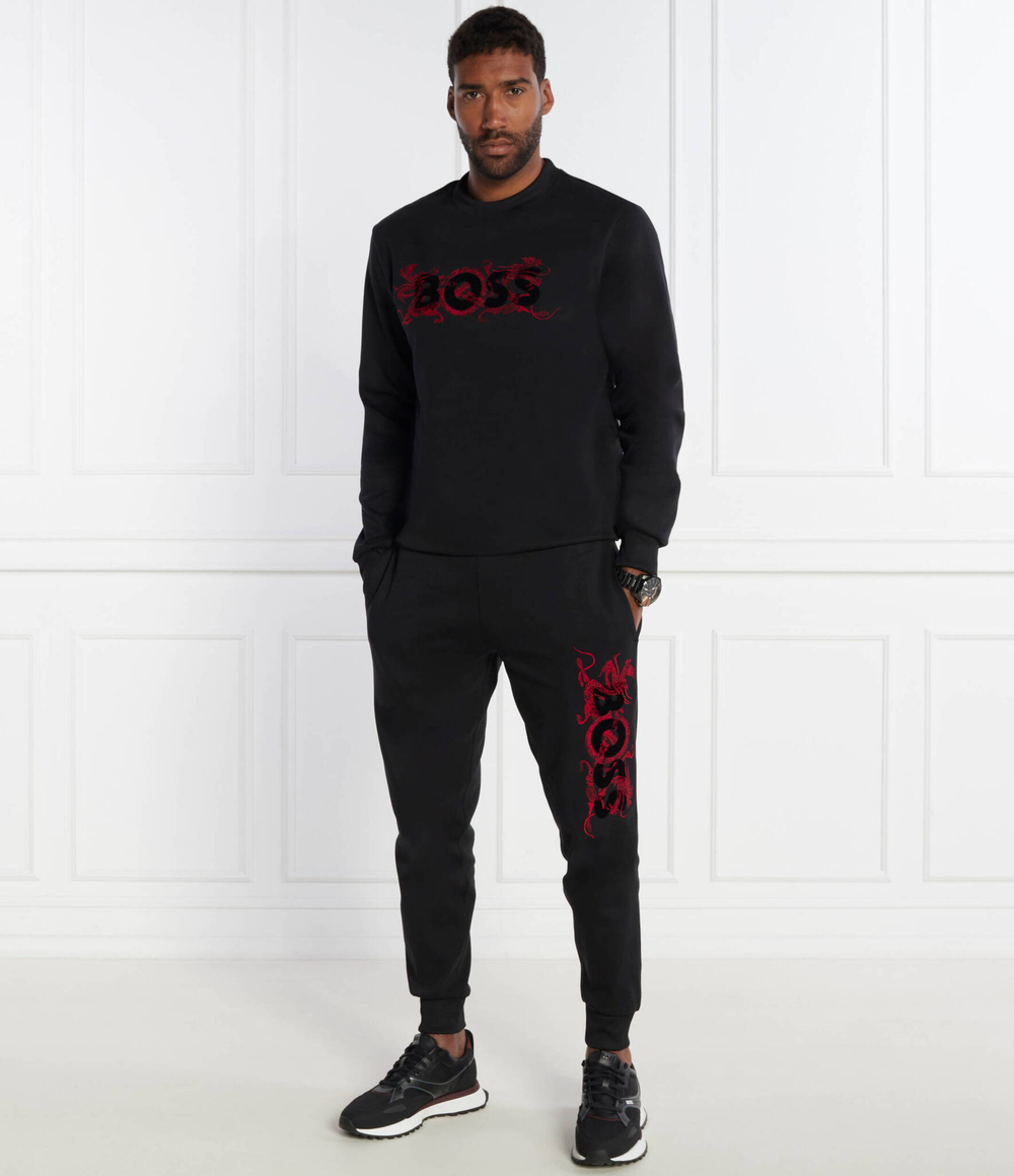 Худи Soleri 119_LNY BOSS BLACK - черный(50510132)