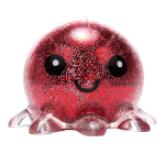 Мякиш Медуза со светом 6 см, 4 цвета микс, с-30506