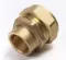 Муфта Lavita обжим ВР 15*1/2 гофротруба 35805