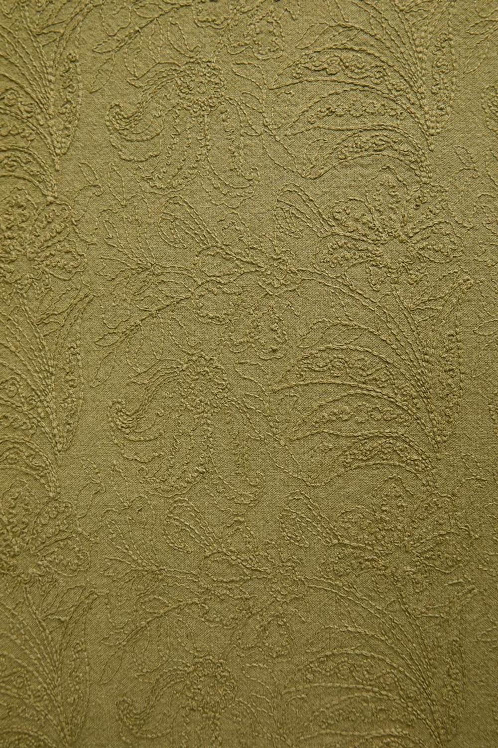 ZARA HOME ЖАККАРДОВЫЙ ЧЕХОЛ ДЛЯ ДЕКОРАТИВНОЙ ПОДУШКИ С ВЫШИВКОЙ, ЗЕЛЕНЫЙ