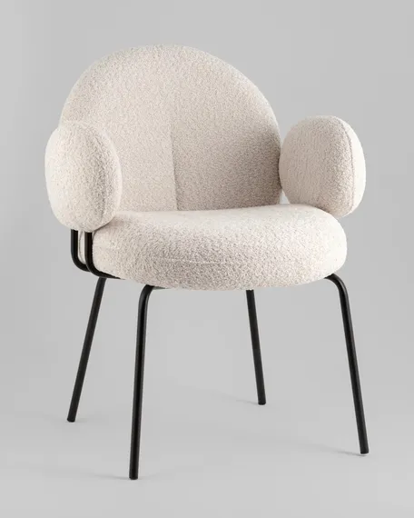 Стул Nino жемчужное букле