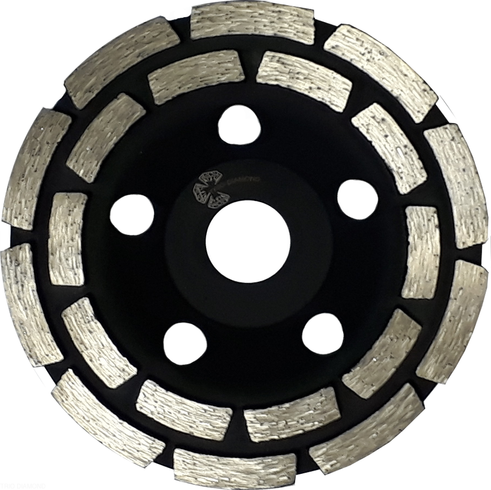 Чашка алмазная 125 Сегментная двухрядная Про TCW260