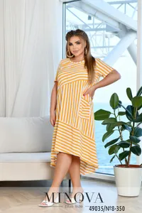 Платье 8-350-желтый Minova