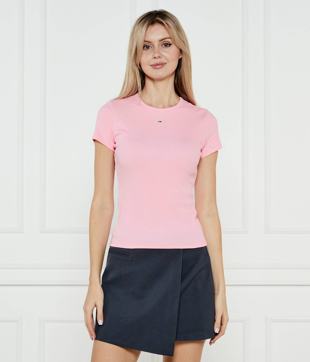 Футболка ESSENTIAL Tommy Jeans - розовый(DW0DW17383)
