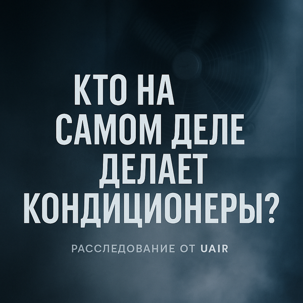 🕵️‍♂️ Кто на самом деле делает кондиционеры?