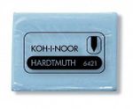 Ластик KOH-I-NOOR 6421/18 каучук 47x36x10 мм голуб. прямоуг. инд.уп. клячка