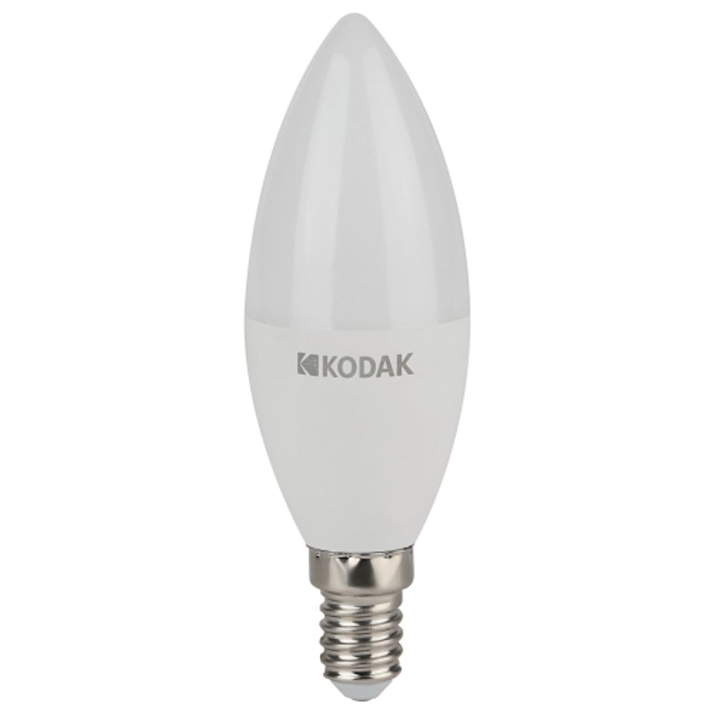 Лампа светодиодная Kodak LED B35-11W-865-E14 K 11Вт свеча холодный дневной свет Е14 | Лампы cветодиодные Свеча (B/C)