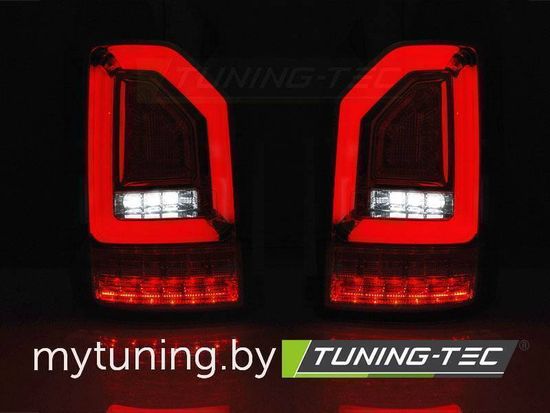 Задние фонари для Volkswagen T6 Multivan / Caravelle (15-...) LED Red Smoke