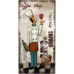Картина "Coffee Shop" 70*35*4,5 см, P.L. Proff Cuisine