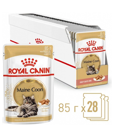 Роял Канин Main Coon Adult в соус 85гр./28шт.