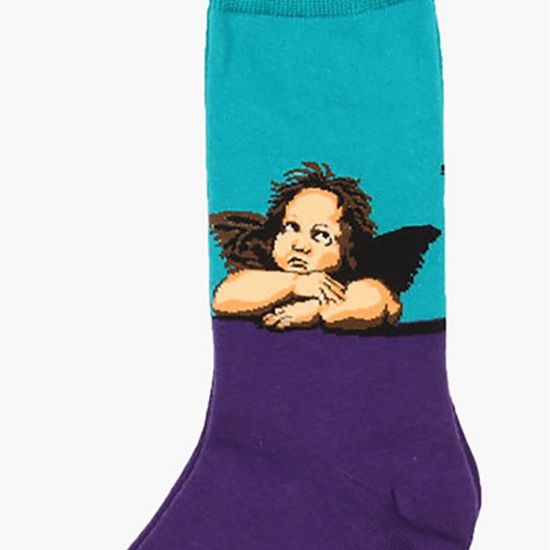 Носки "Сикстинская мадонна. Задумчевые ангелы" Рафаэль Санти, р-р 36-42