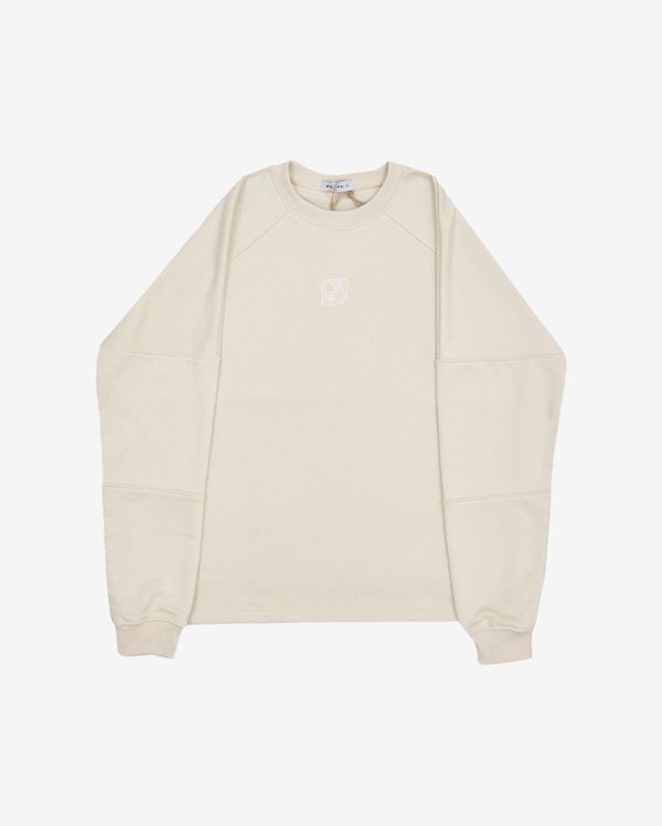 Толстовка Raglan Sweatshirt Logo Turtledove бежевая - фото 1