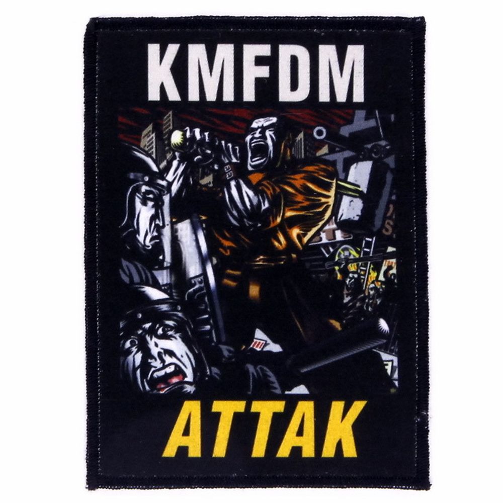 Нашивка KMFDM Attak (318)