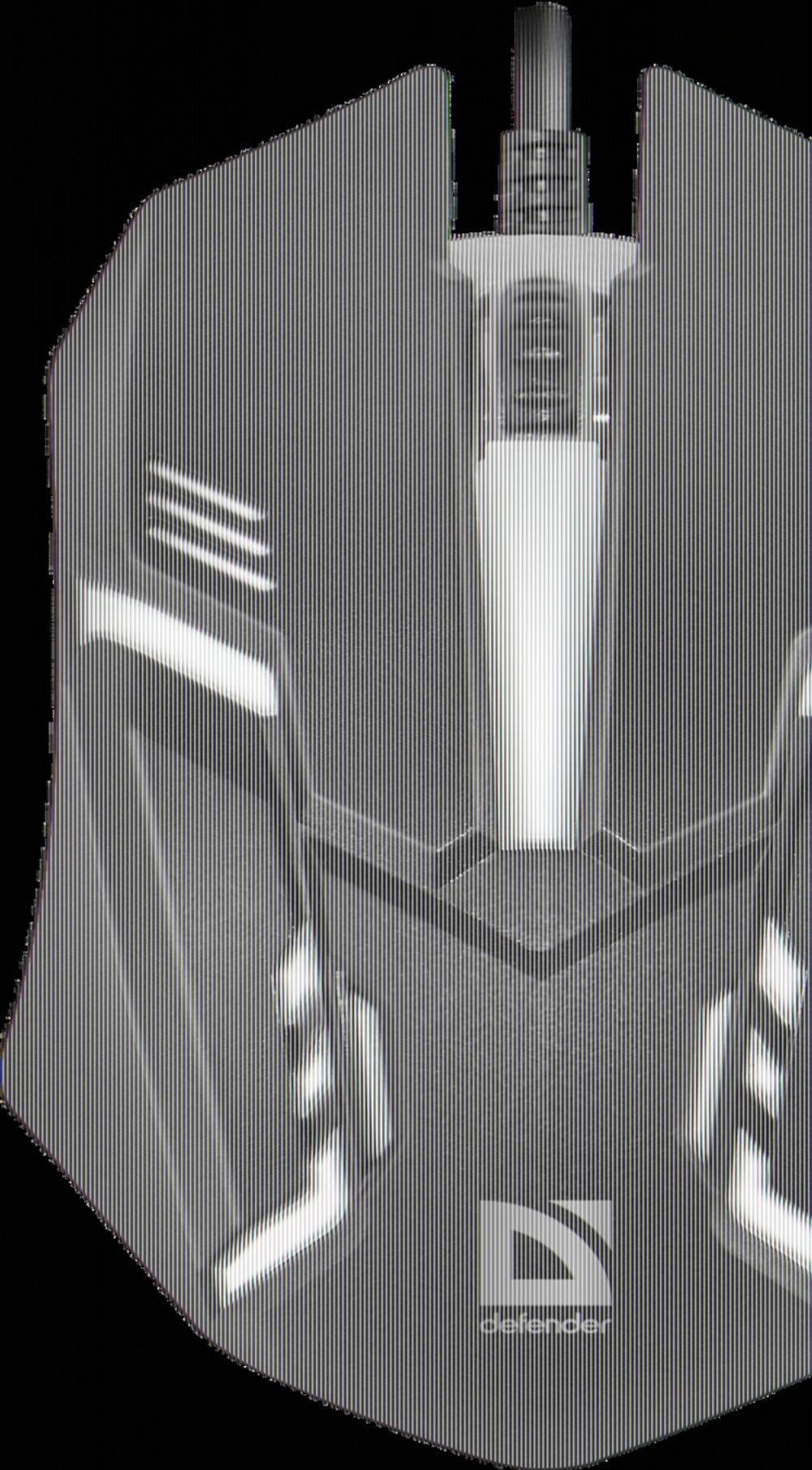 Мышь проводная Defender MB-550 7 цветов Black