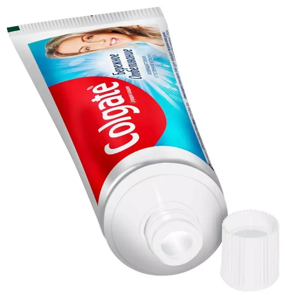 Зубная паста Colgate Бережное отбеливание, 100 мл