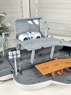 Игровой набор Парковка "Гонки" 2в1 свет/звук (200503277)