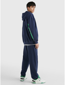 Худи на молнии Tommy Jeans Retro Logo Oversized Twilight Navy