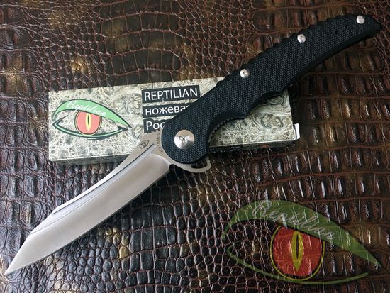Складной нож Reptilian Скальд01 c клинком из стали 9Cr18MoV, рукоять G10