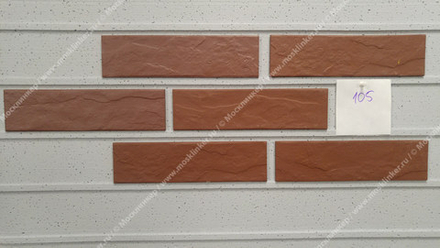 Cerrad Burgund, rustiko, new, 245x65x6.5 - Клинкерная плитка для фасада и внутренней отделки