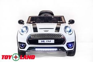 Детский электромобиль Toyland Mini Cooper белый