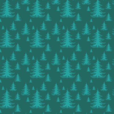 Бирюзовый лес