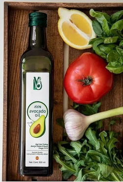 Масло Авокадо, 250 мл, рафинированное, из Испании, холодный отжим, для салатов, для жарки, LVO