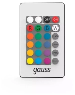 Пульт ИК Gauss для управления RGBW лампами 966412400