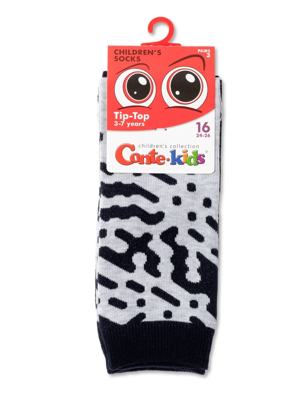 CONTE-KIDS TIP-TOP (3 пары) Хлопковые носки