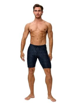 Шорты Sargan Sport 1040/BKBL 2 мм черный/синий