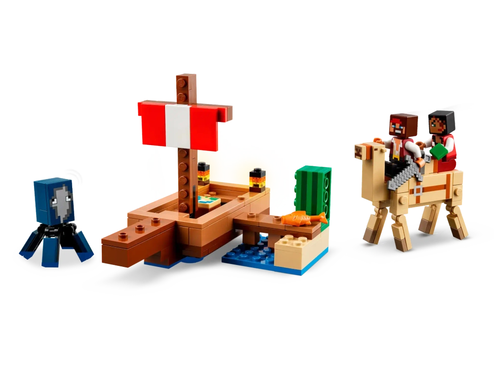 Конструктор LEGO Minecraft 21259 Путешествие на пиратском корабле
