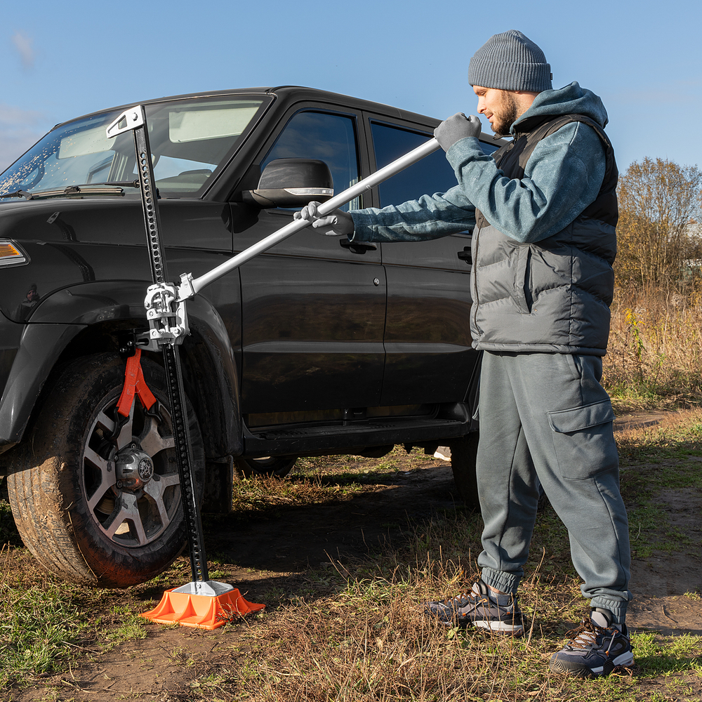 Домкрат реечный, 3 т, высота подъема 115-1315 мм, High Jack Matrix