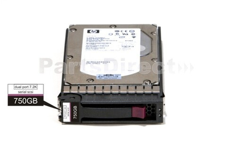 Жесткий диск HPE 461135-S21 HP 750-GB 3G 7.2K 3.5 DP SAS