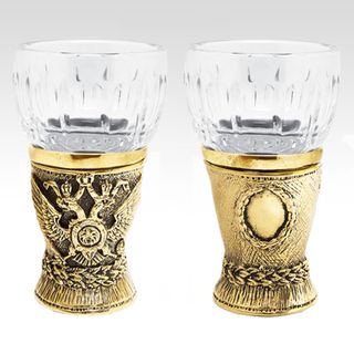 Лафитник авторский "Державный" (хрусталь)
