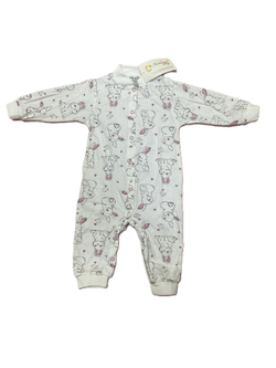 Комбинезон без ножек на кнопках из кулирки (100% хлопок) на рост 74 см