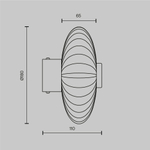 Настенный светодиодный светильник Maytoni Amulet MOD555WL-L4CH4K