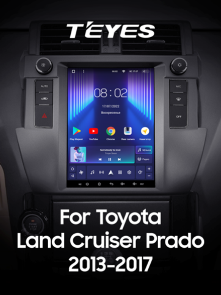 Teyes TPRO 2 9.7" для TLC Prado 2013-2017