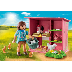 Playmobil - Куры деревенские с цыплятами 71308 / артикул   71308  / GTIN 4008789713087