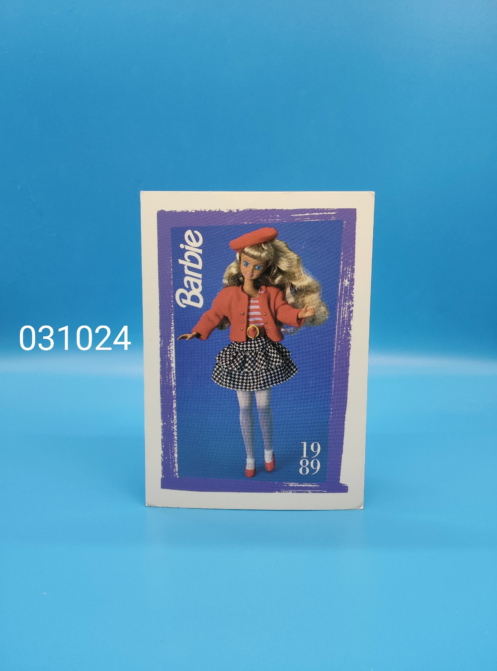 Аксессуар винтажная карточка Барби 90х 031024