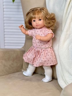 Кукла Berbesa мягконабивная 42см SANDRA в пакете (4419K)