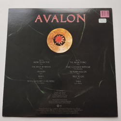 Винтажная виниловая пластинка LP Roxy Music Avalon (USA 1982) The Space Between
