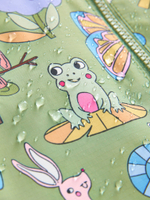 Комбинезон непромокаемый с флисовой подкладкой для девочки Next E25-118, Салатовый