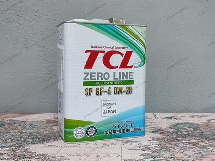 Масло моторное TCL ZERO LINE 0W20
