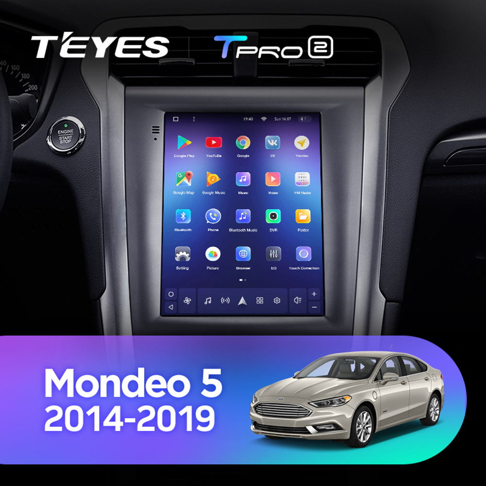 Teyes TPRO 2 9,7"для Ford Mondeo 5 2014-2019