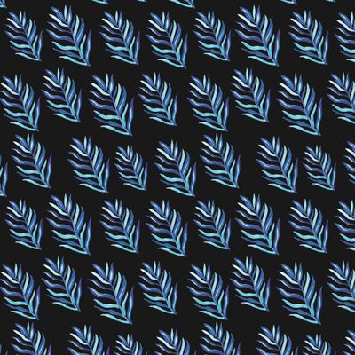 Бесшовный принт тропический