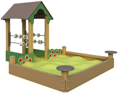 Песочница Ягодный дворик МФ-1.75