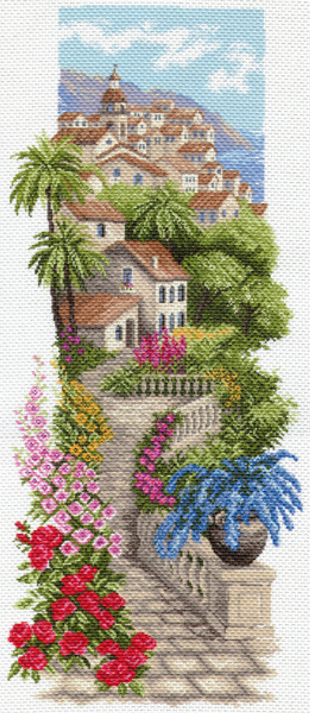 "Утро"-1691 канва с рисунком