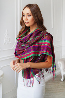 LIGVIANNI Палантин Kerchief Clover