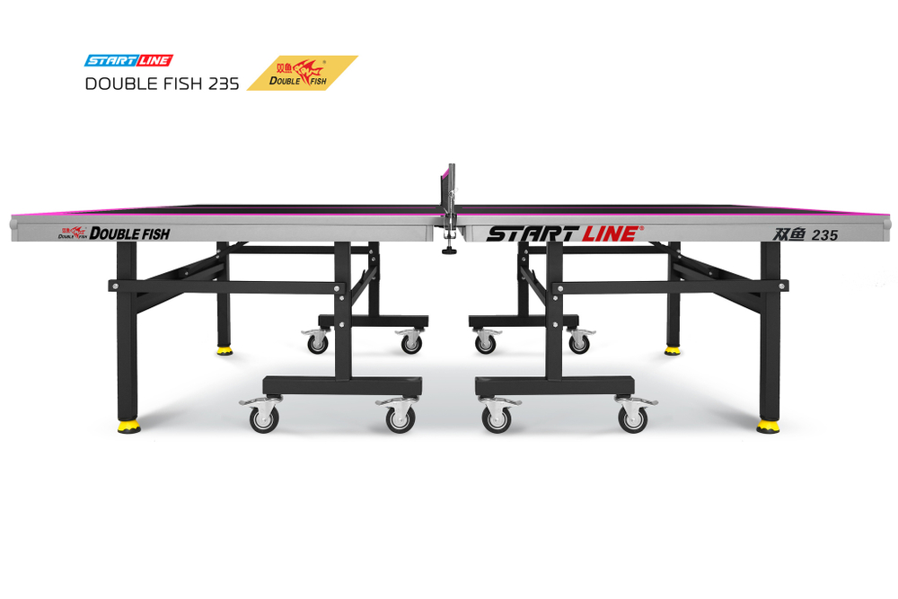 Стол теннисный Double Fish 235 черный