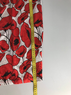 Платье Extasy с маками, визуально на 44 размер